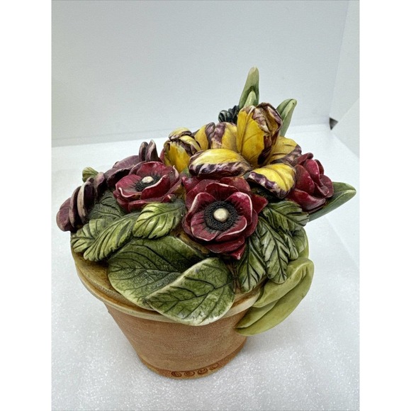 Harmony Kingdom Lord Byron's Harmony Garden "SUMMER BOUQUET" Trinket 2538/5000 - Picture 3 of 11